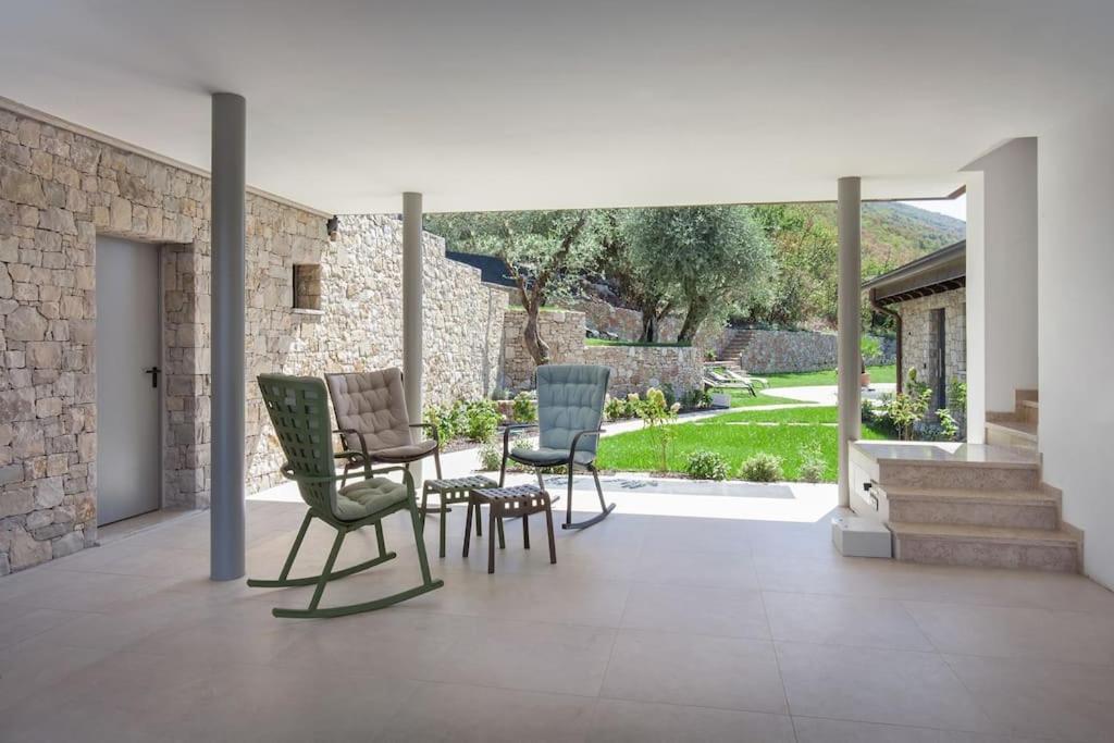 Villa Divina - Apt Divina Con Piscina E Vista Lago Castelletto Di Brenzone Dış mekan fotoğraf